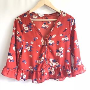 🌺Embroidered Blouse